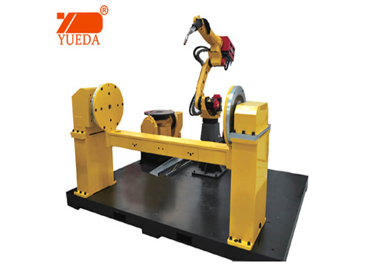 Yueda 6 axis industrial welding robot station