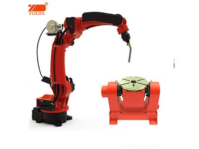 Yueda 6 axis industrial welding robot station