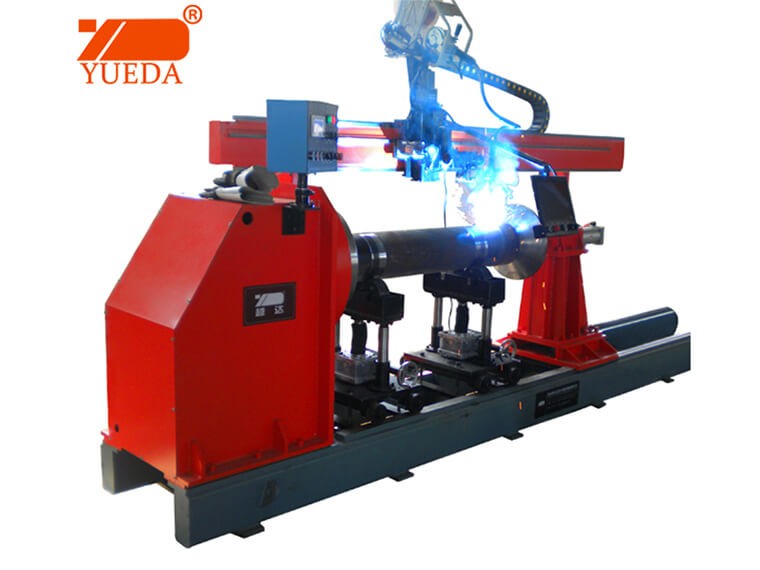 PLC control Lathe type automatic girth welder