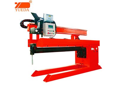 Longitudinal seam welding machine