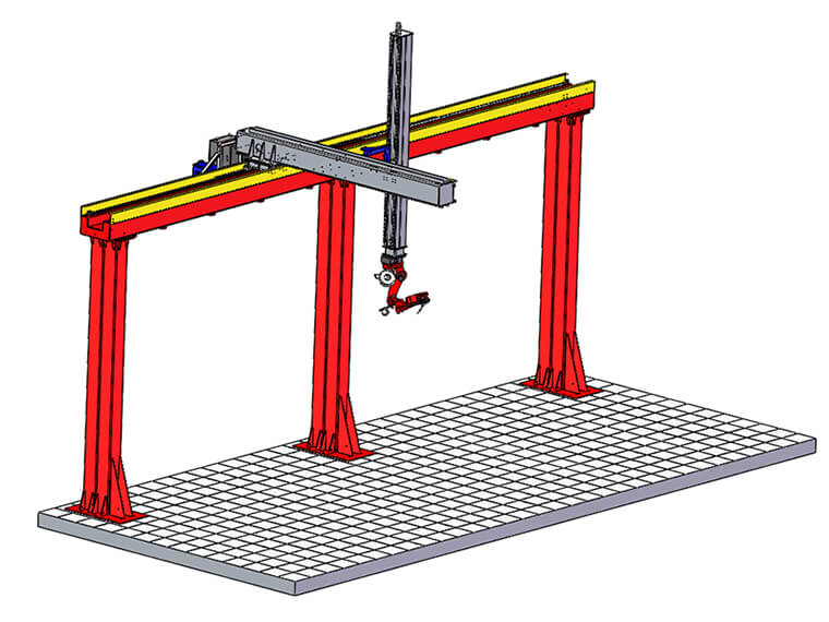 6 Axis Industrial Welding Robot Arm