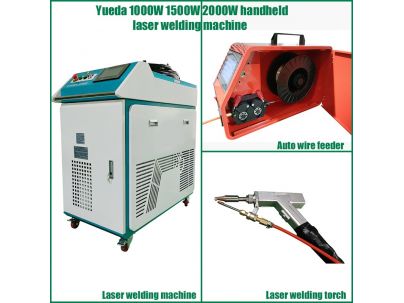 1000W 1500W 2000W Handheld Fiber Laser Welding Machine Aluminum Laser Welder