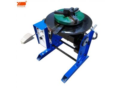 Yueda brand 30kg 50kg 100kg 300kg light duty rotary welding positioner