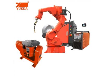 Yueda PLC control robot welding station