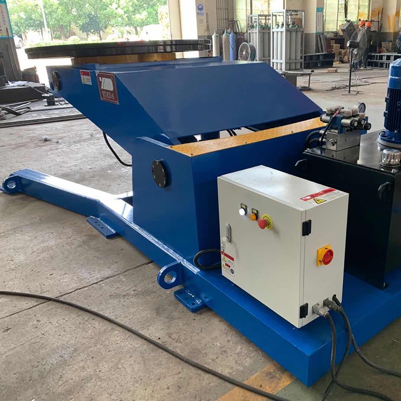 3 Axis Hydraulic Welding Positioners Rotary Table Turntable
